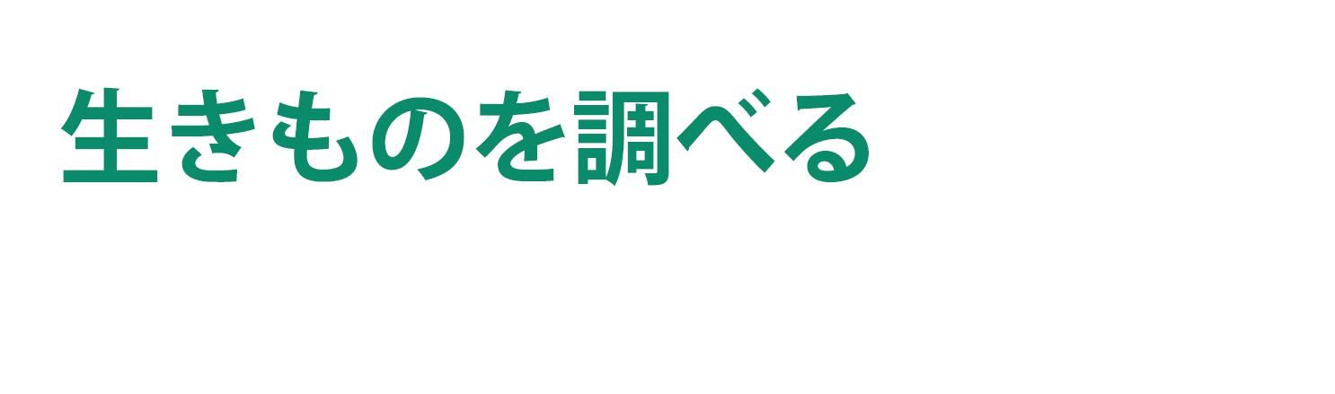 生きものを調べる